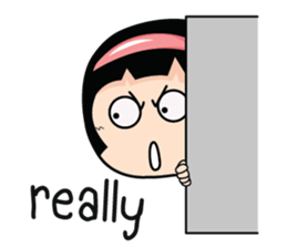 Aromi naughty girl (EN) sticker #7998400