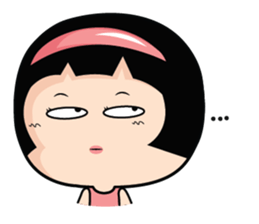 Aromi naughty girl (EN) sticker #7998403