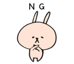 loose Rabbit 4 sticker #7998651