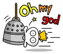 Lady rabbit (English) sticker #7999071