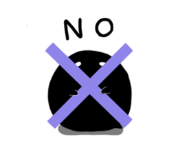 black creature sticker #7999208