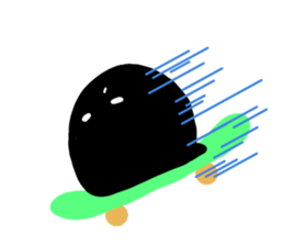 black creature sticker #7999225