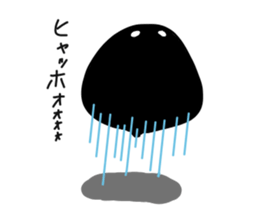 black creature sticker #7999231