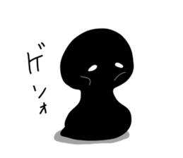 black creature sticker #7999235