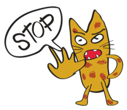 Stinky Cat sticker #7999276