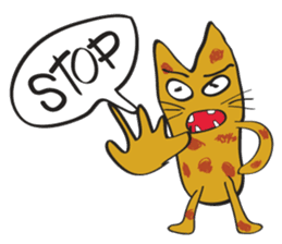 Stinky Cat sticker #7999276