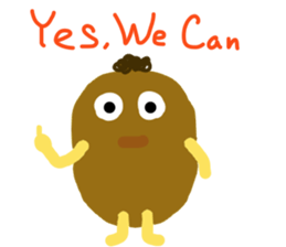 my name is noppy sticker #7999508