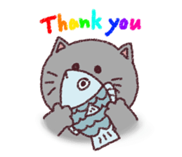 Chibidebu cat sticker #7999846