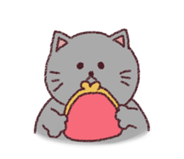 Chibidebu cat sticker #7999853