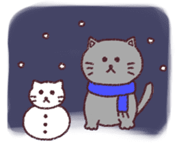 Chibidebu cat sticker #7999869