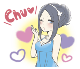 girls that work sticker #8000048