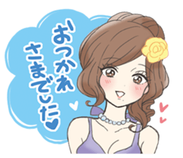 girls that work sticker #8000076