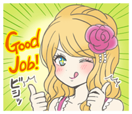 girls that work sticker #8000083