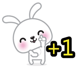Cotton Bunny 2 sticker #8000130