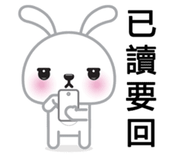 Cotton Bunny 2 sticker #8000132