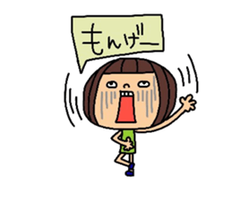 Deko-chan Okayama valve sticker #8000284