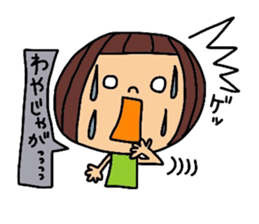 Deko-chan Okayama valve sticker #8000315