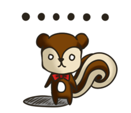 Yun and her partner-daily life sticker #8000406