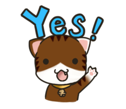 Yun and her partner-daily life sticker #8000418