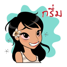 Thailand Girl sticker #8000668