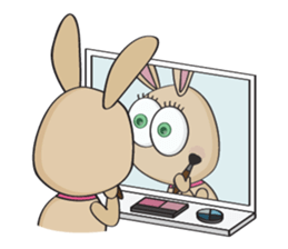 3-O & Rabbit: Life of Rabbit & Bunny sticker #8000807