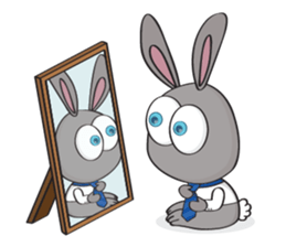 3-O & Rabbit: Life of Rabbit & Bunny sticker #8000808