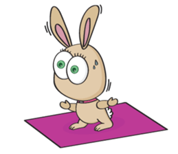 3-O & Rabbit: Life of Rabbit & Bunny sticker #8000809