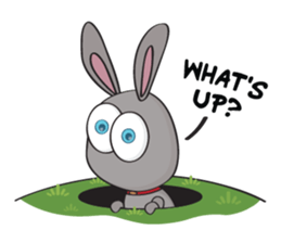 3-O & Rabbit: Life of Rabbit & Bunny sticker #8000810