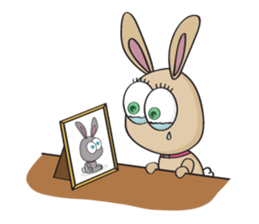 3-O & Rabbit: Life of Rabbit & Bunny sticker #8000815