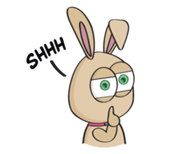 3-O & Rabbit: Life of Rabbit & Bunny sticker #8000817