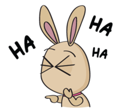 3-O & Rabbit: Life of Rabbit & Bunny sticker #8000829