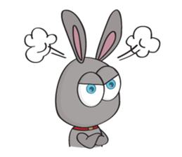 3-O & Rabbit: Life of Rabbit & Bunny sticker #8000830