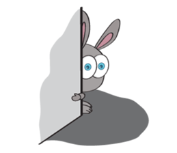 3-O & Rabbit: Life of Rabbit & Bunny sticker #8000832