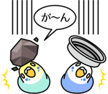Budgerigar,budgie "Sekisei-inko" sticker #8000872