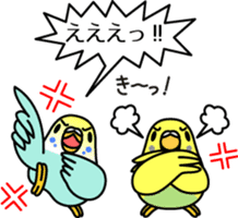 Budgerigar,budgie "Sekisei-inko" sticker #8000880