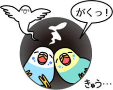 Budgerigar,budgie "Sekisei-inko" sticker #8000883