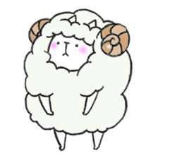 Mimic Cat and Rabbit. sticker #8001364