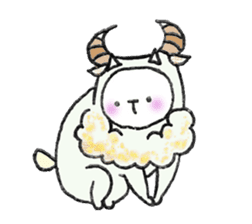 Mimic Cat and Rabbit. sticker #8001373