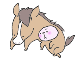 Mimic Cat and Rabbit. sticker #8001382