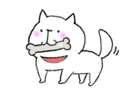 Mimic Cat and Rabbit. sticker #8001386