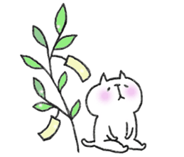 Mimic Cat and Rabbit. sticker #8001394