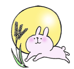 Mimic Cat and Rabbit. sticker #8001396