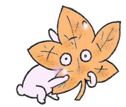 Mimic Cat and Rabbit. sticker #8001398