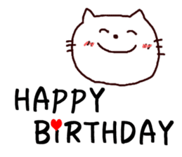 Kitten of the New Year's holiday sticker #8001884