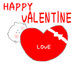 Kitten of the New Year's holiday sticker #8001888