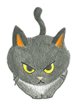 Black KiKi sticker #8002004