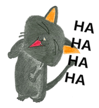 Black KiKi sticker #8002011