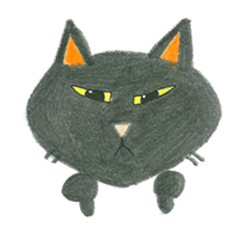 Black KiKi sticker #8002017