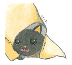 Black KiKi sticker #8002029