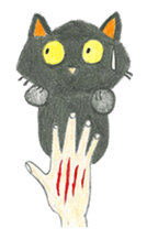 Black KiKi sticker #8002035